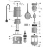 Насос дренажный LEO XKS-1000S L1559